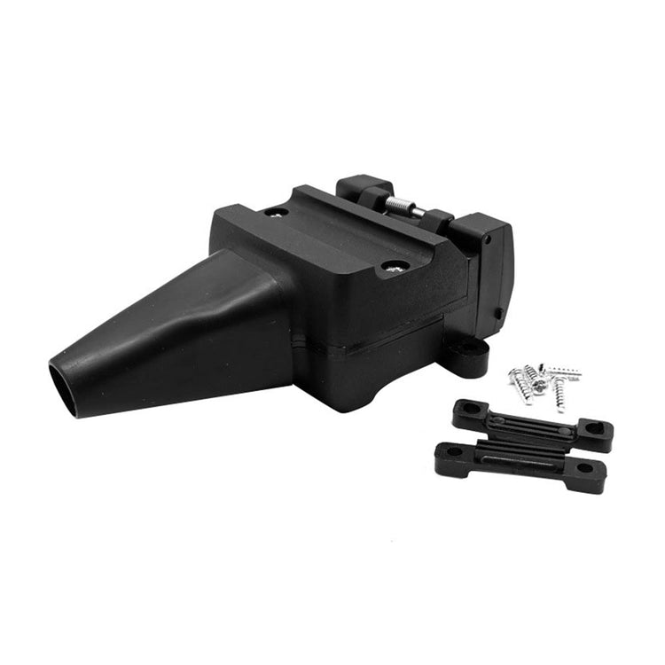 12 Pin Flat Female Socket Trailer Connector Suitable for Car Caravan 82072BL-2