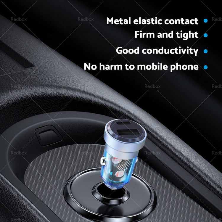 USB C Car Charger Adapter 54W Car Charger Fast Charging Fast USB PD30W QC3. 0-0