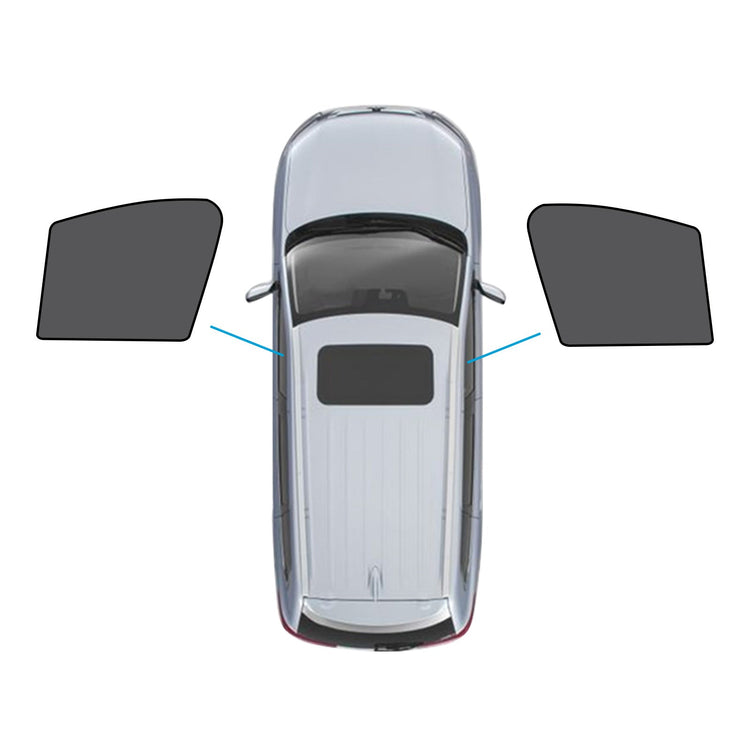 2x Car Front Window Shade Suitable for Mazda CX5 1st Gen KE 12-17 UVA Protection-0