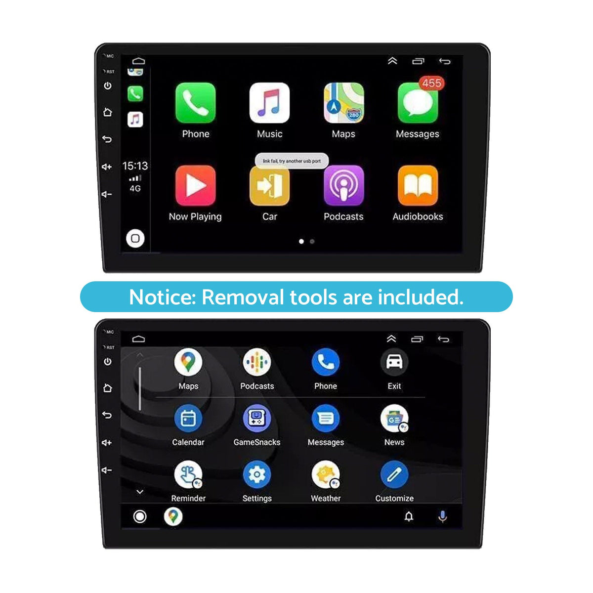 In-Dash Head Units Android Car Stereo 7'' Suitable For Nissan Navara D40 2007-15-4