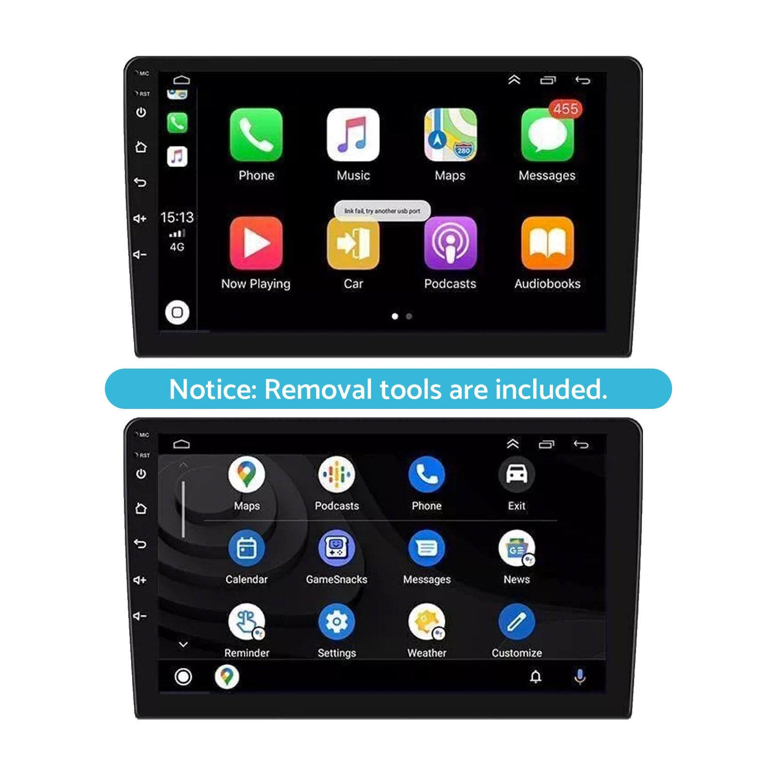 In-Dash Head Units Android Car Stereo 7'' Suitable For Nissan Navara D40 2007-15-4