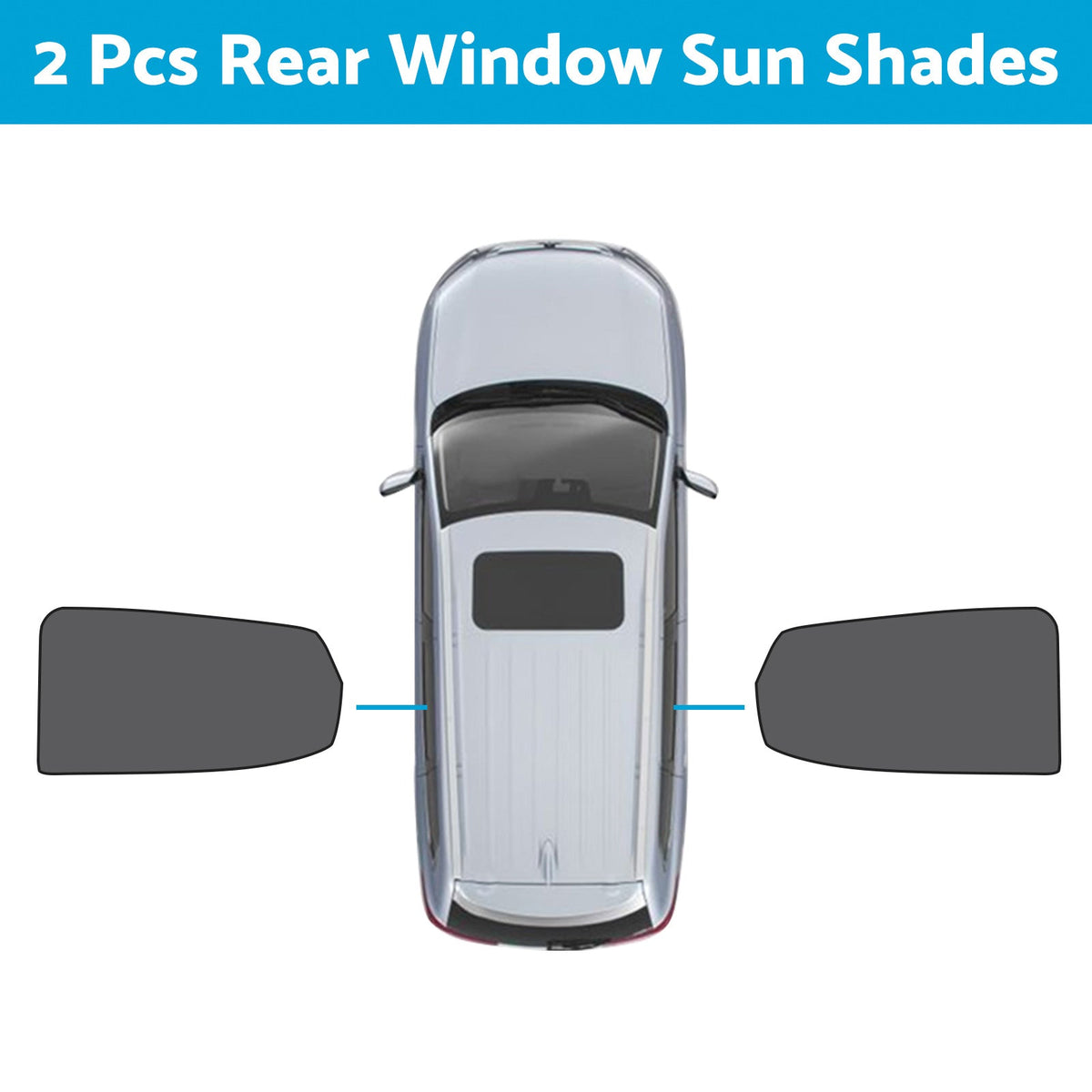 Magnetic Window Mesh Sun Blind Shade Suitable For MG ZS / ZST / ZS EV 2018-2023-1