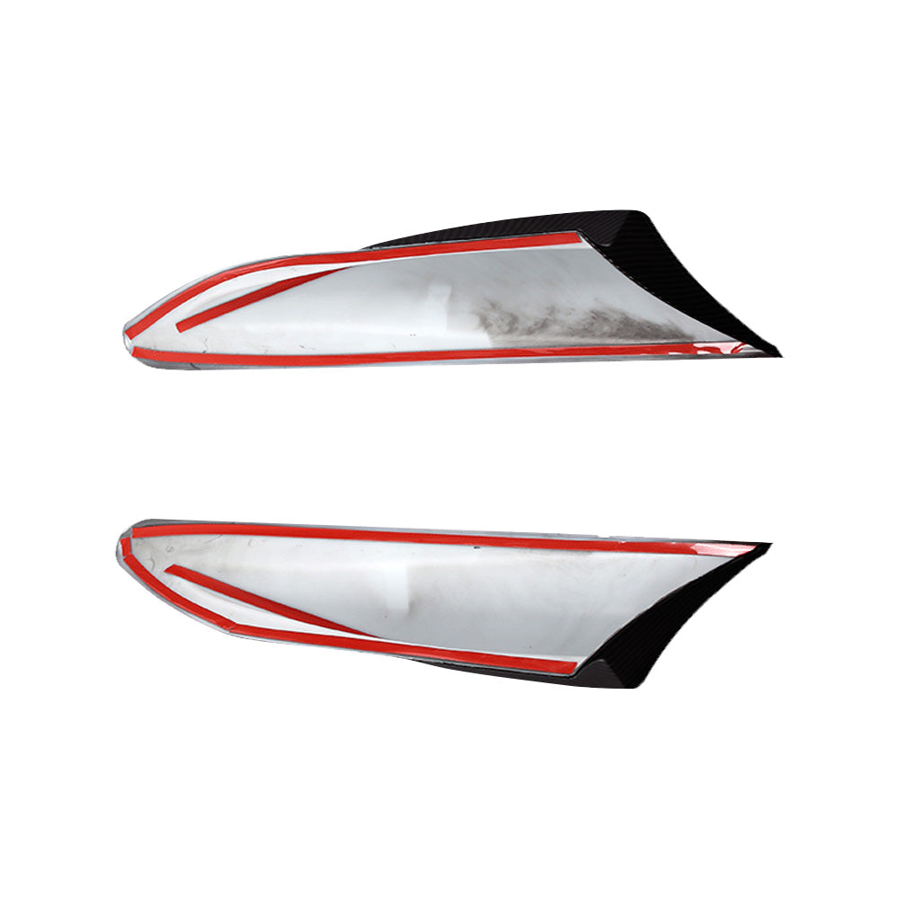 Black Side Fender Fin Vent Trim Suitable For Toyota 86 2012-2020 / Subaru BRZ 2012-2020-1
