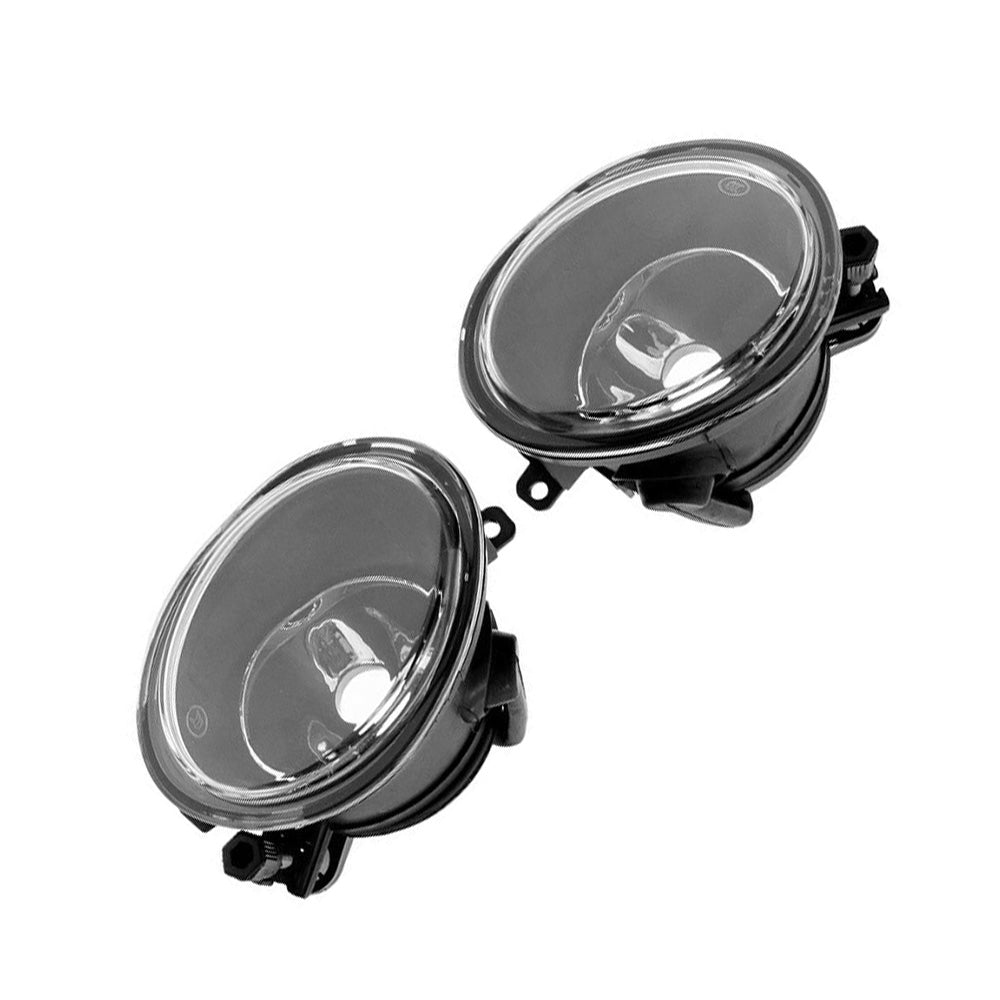 Pair Replacement Clear Fog Lights Lamps Suitable for 2001-2006 BMW E46 3-Series-2