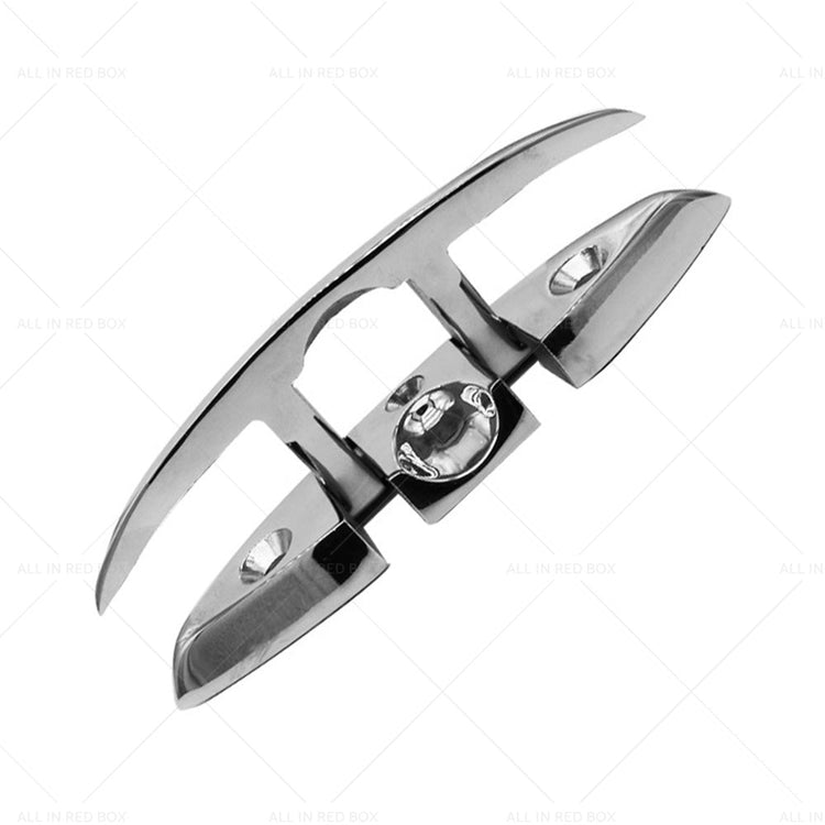 Boat Deck Foldable Cleat Portable 5 Inch Detachable Pre-drilled Cleats Part-4