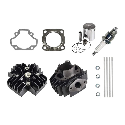 Rebuild Cylinder Head Bore & Piston Kit Suitable For Yamaha PW50 Peewee50-0