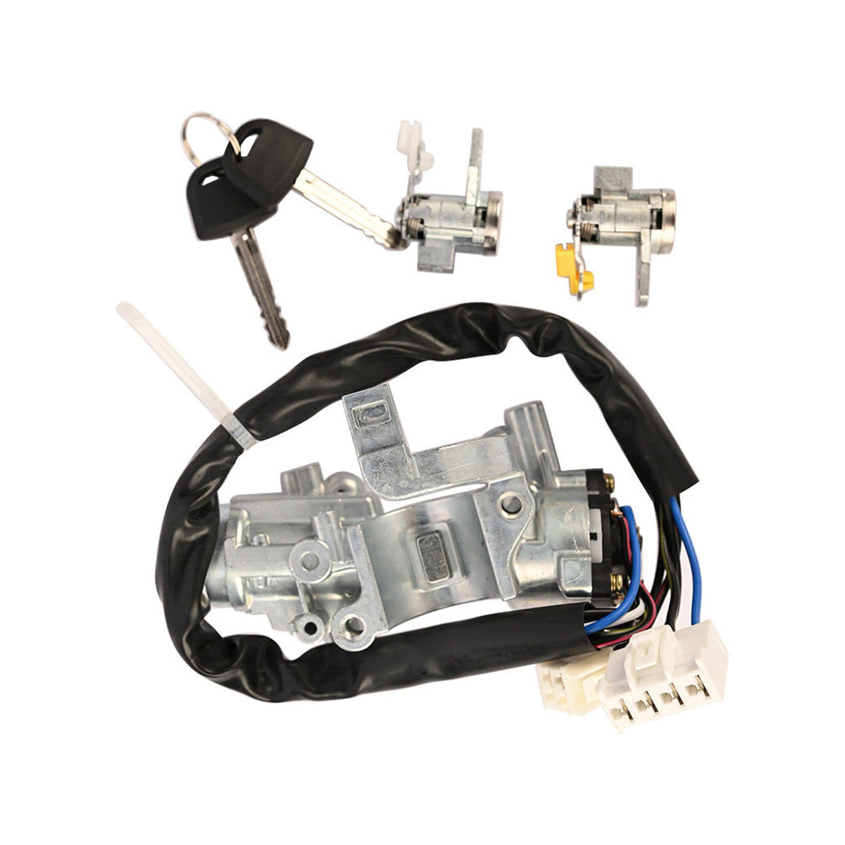Ignition Barrel Housing and Door Locks Suitable For Holden Rodeo RA 2003-2008 Keyed Alike-4