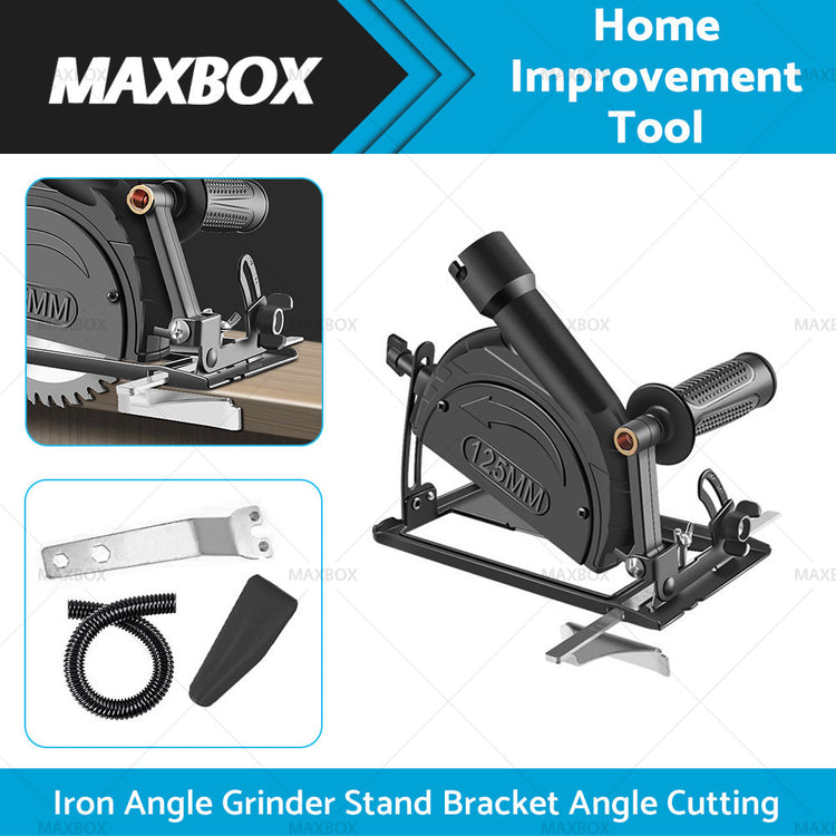 Iron Angle Grinder Stand Bracket Angle Cutting for 100-125mm Angle Grinder-0