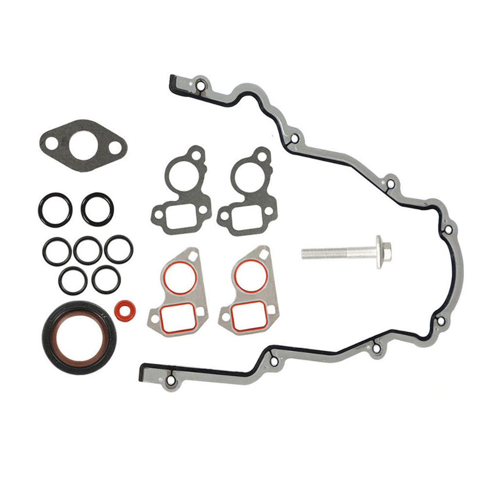 Cam Swap Gasket and Harmonic Balancer Bolt Kit Suitable for GM LS1 - LS6-0