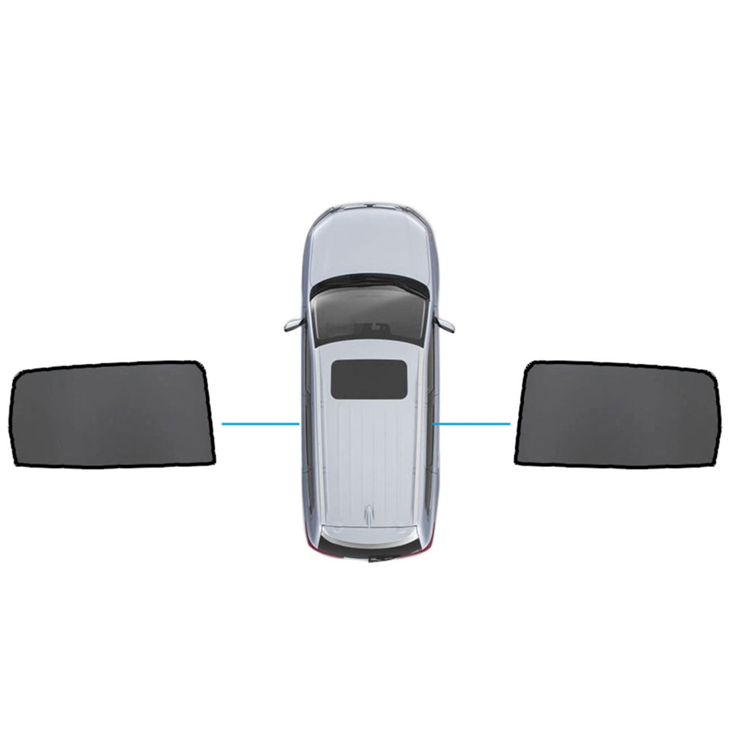 Magnetic Sun Shades Car Window Sun Blind Suitable For Mercedes-Benz GLB X247 2020-On-4