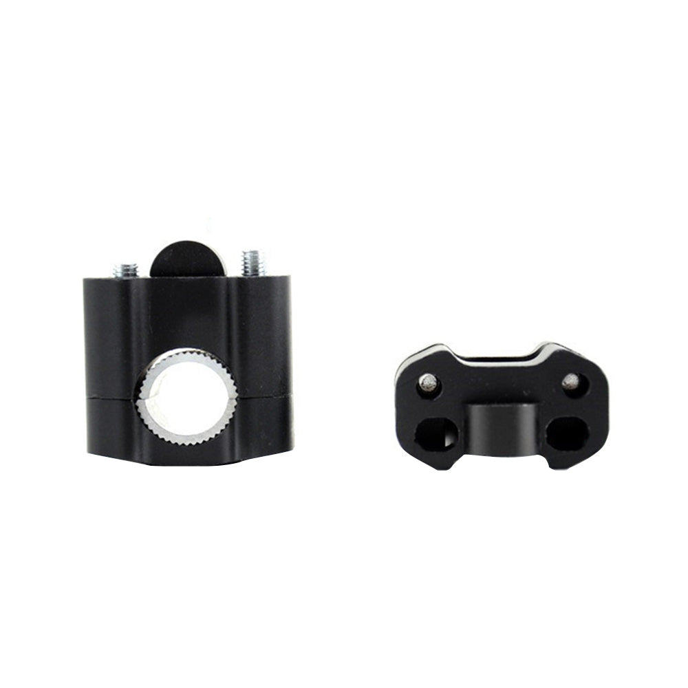 Handlebar Fat Bar Risers Mount Clamp Adaptor Suitable For 22mm to 28mm Pit / Dirt Bike-1