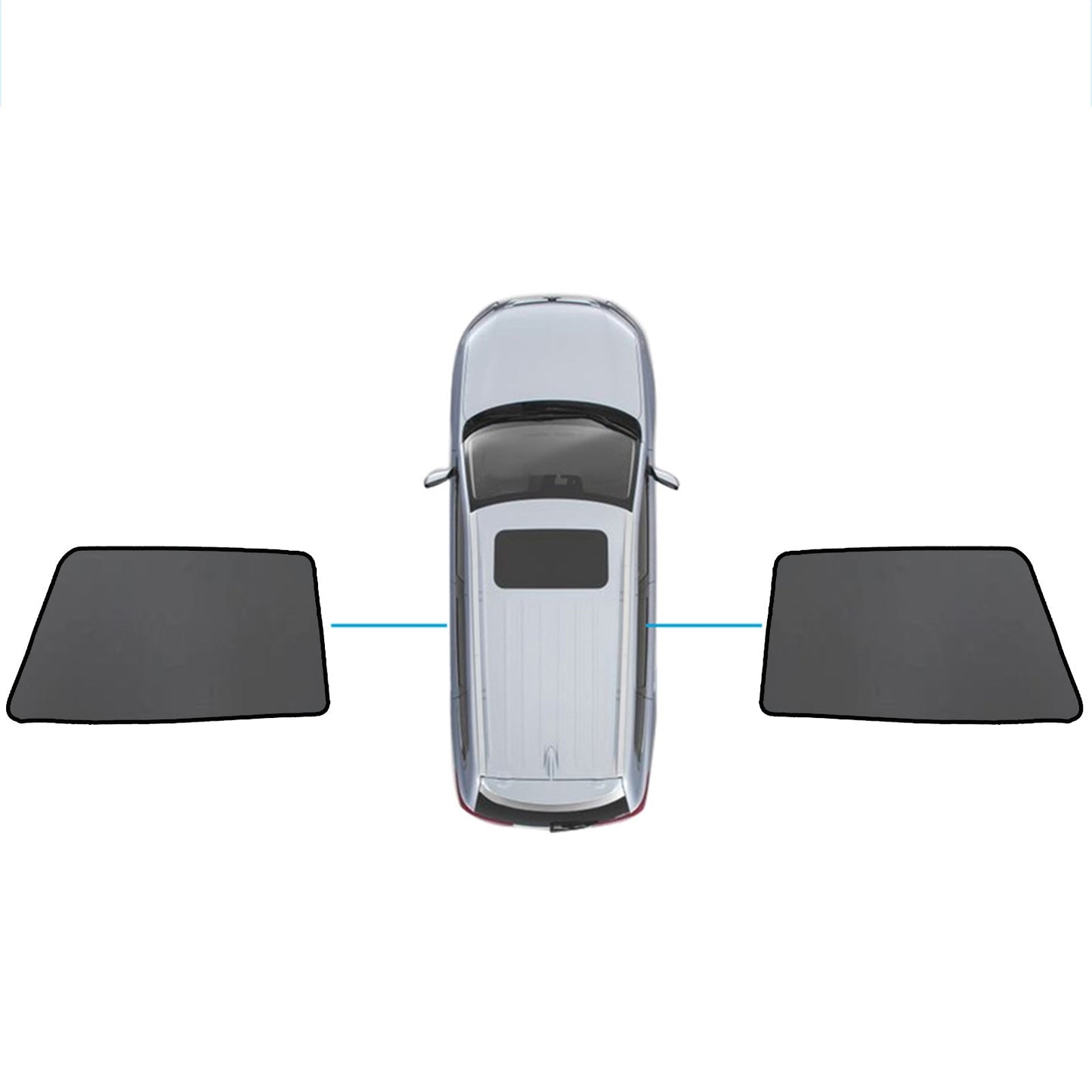 Magnetic Mesh Sun Blind Car Window Shade Suitable For Subaru Outback 2020-2025 Front & Rear-1