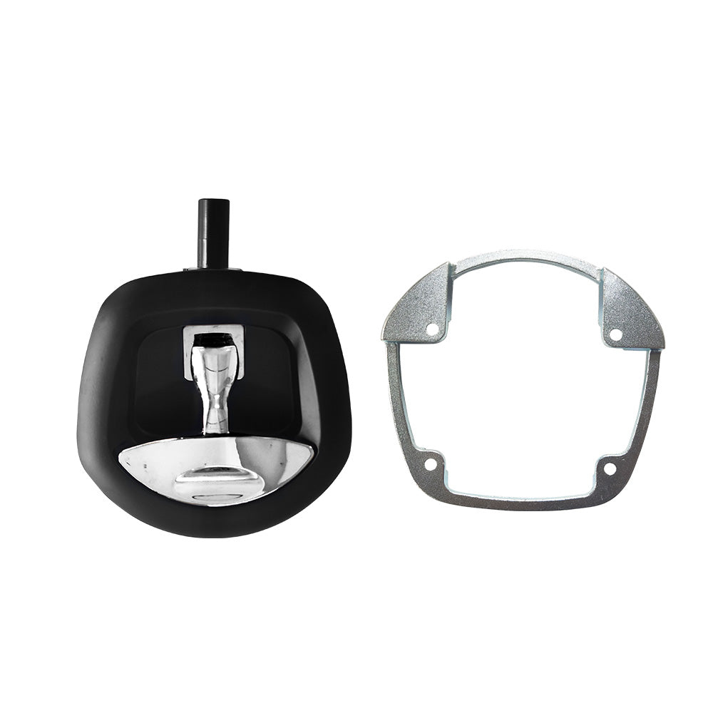1x Whale Tail T Handle Compression Lock Latch Chrome Suitable For Trailer Ute Toolbox-1