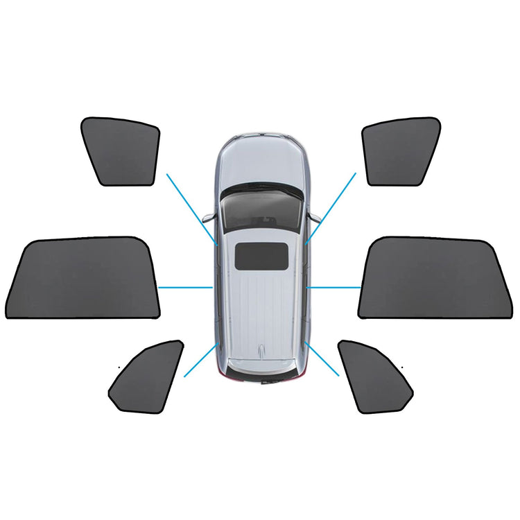 Car Window Sun Shade Magnetic Sun Blind Mesh Suitable For BMW X5 F95 / G05 2018-On-5