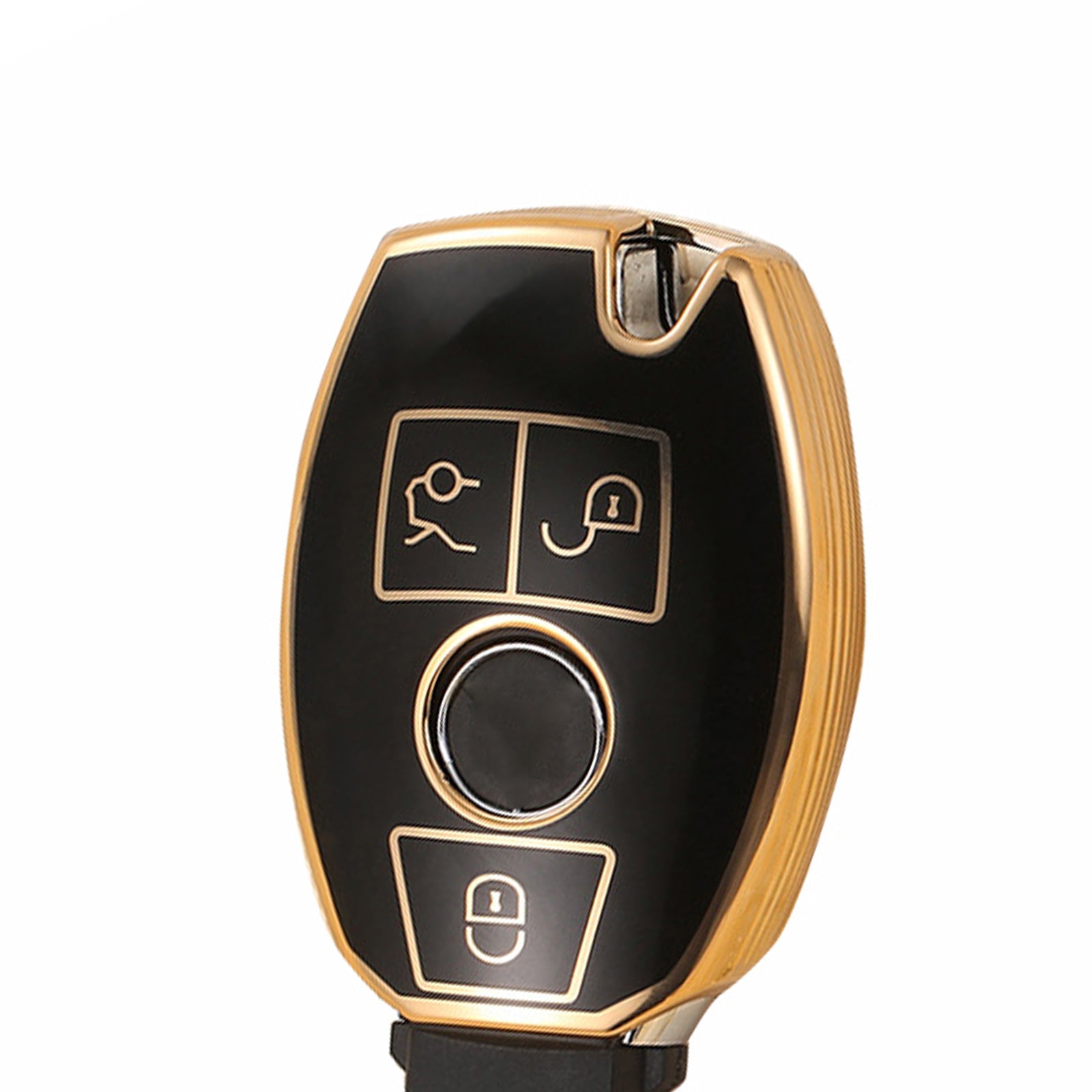 TPU Remote Car Key Fob Cover Case Suitable for  Mercedes A B C E G S Class CLA-3