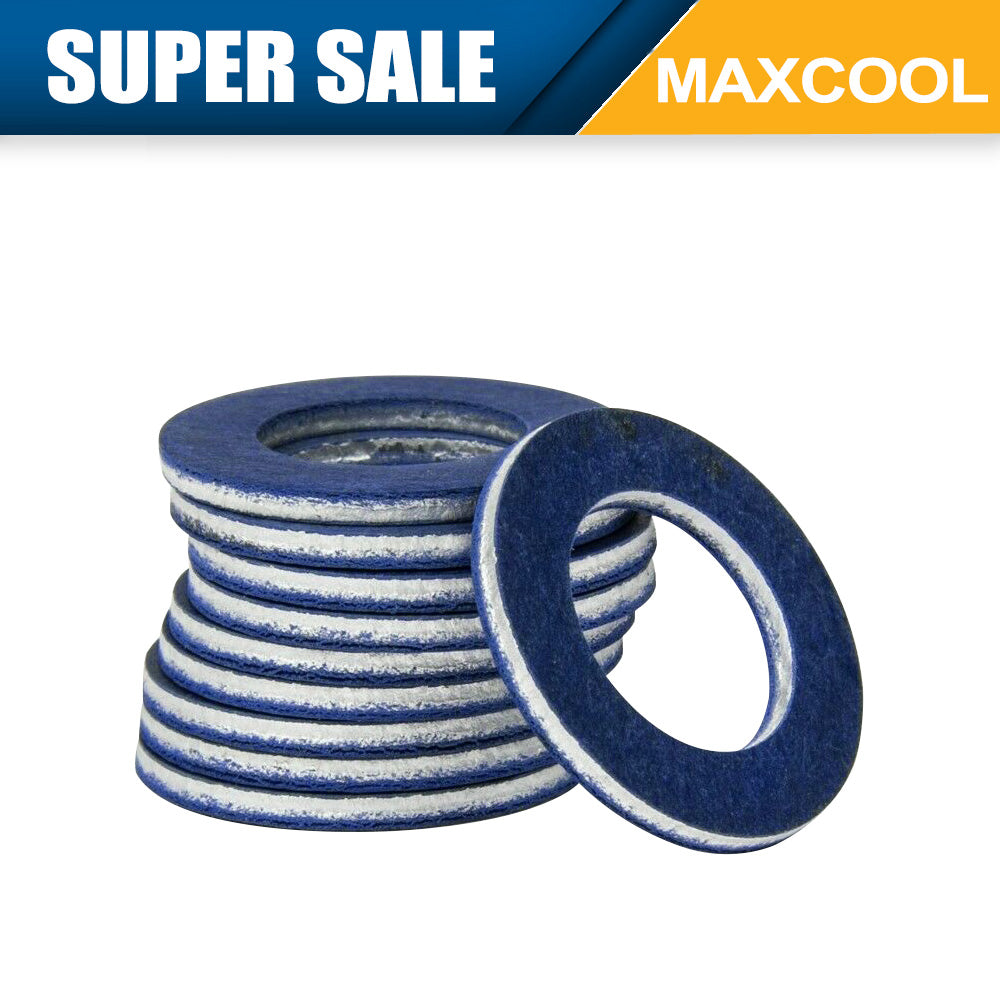 Oil Drain Sump Plug Washer 50x Suitable For Toyota 90430-12031 Bulk Pack-2