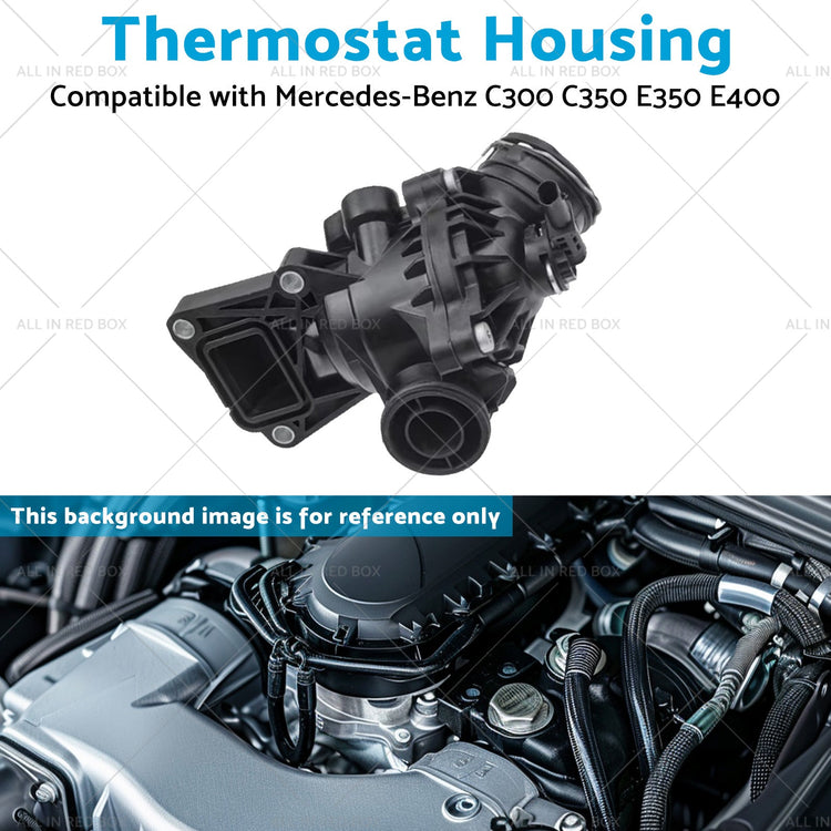Thermostat Housing Suitable for Mercedes-Benz C300 C350 E350 E400 2762000515-4