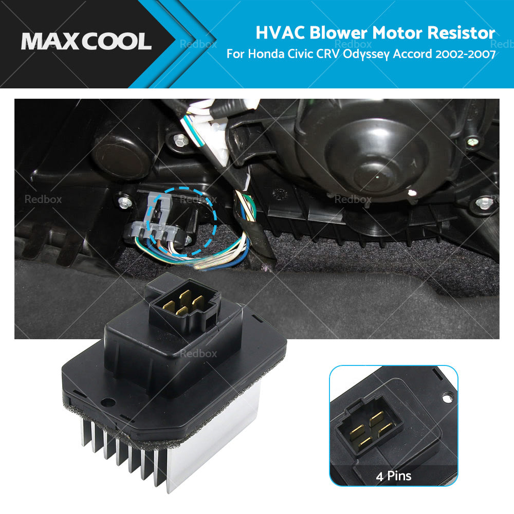 For Honda Civic CRV Odyssey Accord 2002-2007 Blower Motor Resistor 79330SDGW41-1