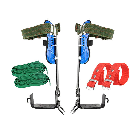 2-Gear Adjustable Safety Tree Climbing Spike Set Suitable For Hunting & Survival Climbing Tools-0