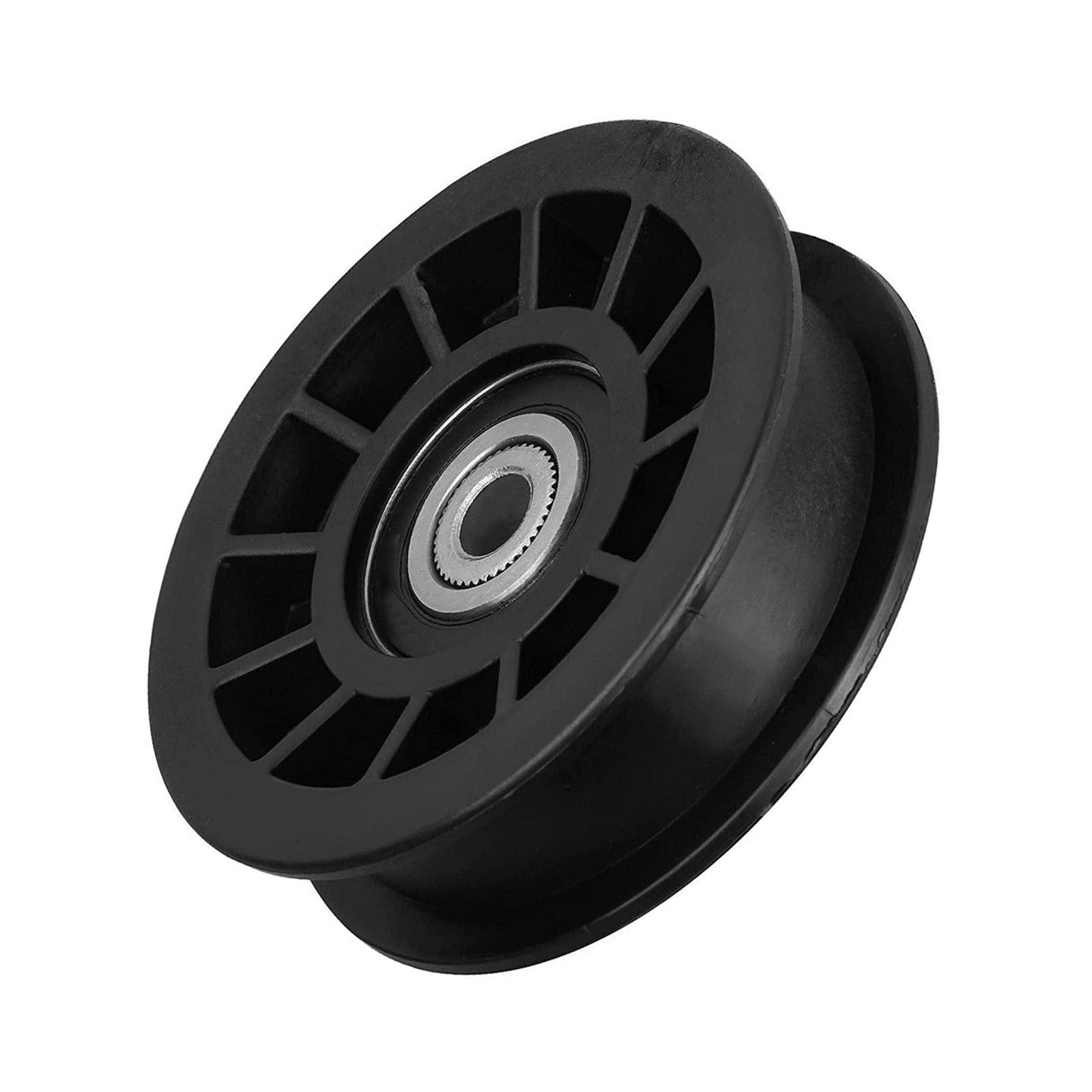 Flat Idler Pulley Suitable For Husqvarna Mowers YTH2242TF / YTH2242TDRF M17538H 194327 - Frazy's Auto Parts