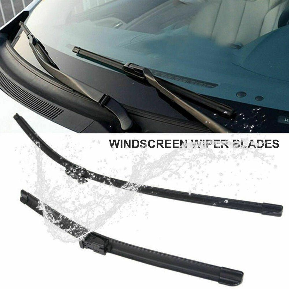 For Ford Fiesta 08 - On Aero Flat Windscreen Wiper Blades 26 inch 15 inch 1 Pair - Frazy's Auto Parts
