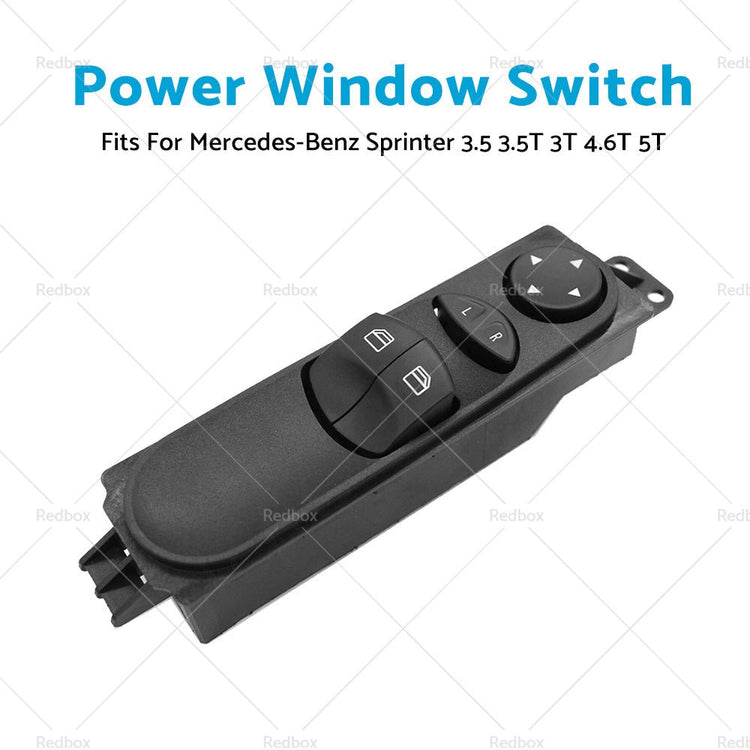 For Mercedes - Benz Sprinter W906 Master Window Switch Control A9065451213 LED - Frazy's Auto Parts