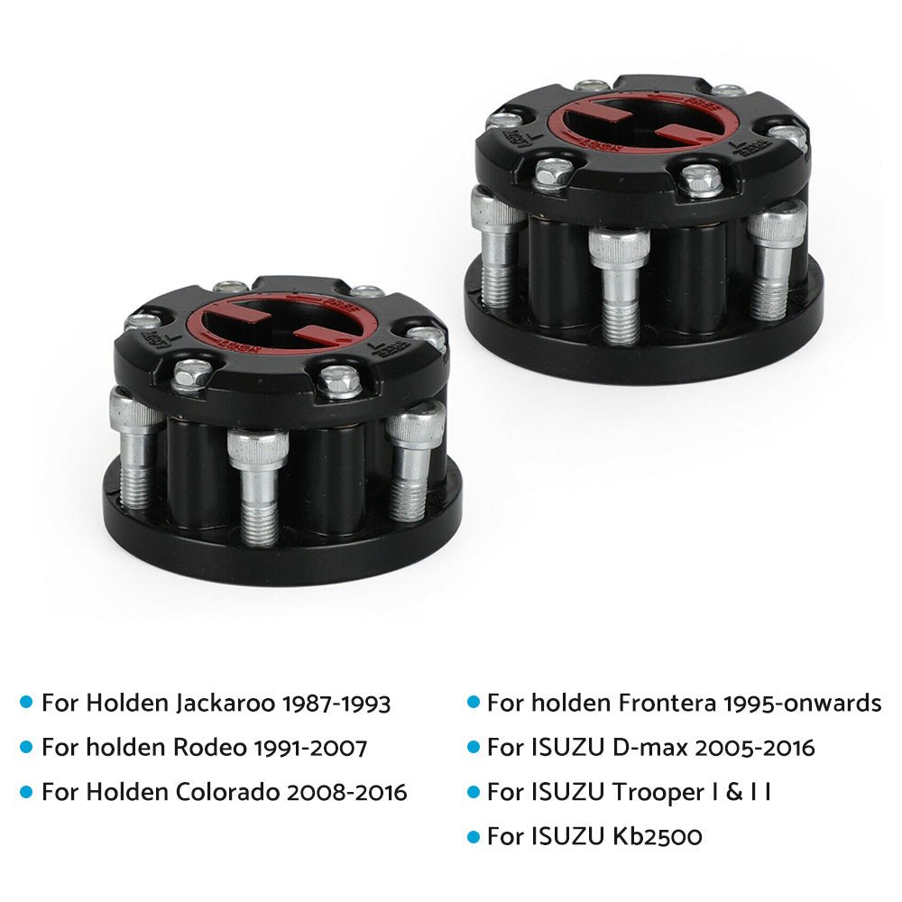 Free Wheeling Hub Locking Set Suitable For Holden Jackaroo Rodeo Colorado Frontera Isuzu - Frazy's Auto Parts
