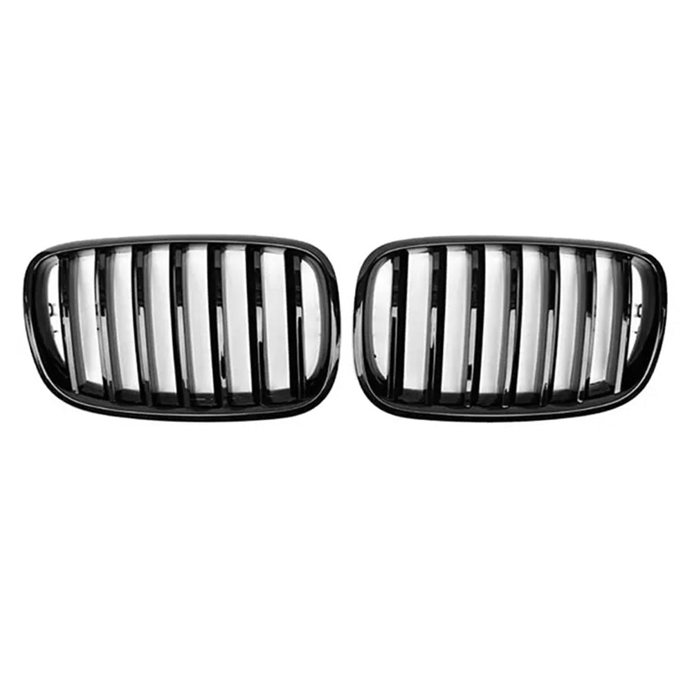 Front Bumper Kidney Grill Grille Gloss Suitable For BMW E70 X5 / E71 X6 2007 - 2013 - Frazy's Auto Parts