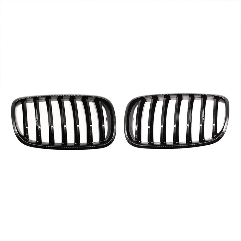 Front Bumper Kidney Grill Grille Gloss Suitable For BMW E70 X5 / E71 X6 2007 - 2013 - Frazy's Auto Parts