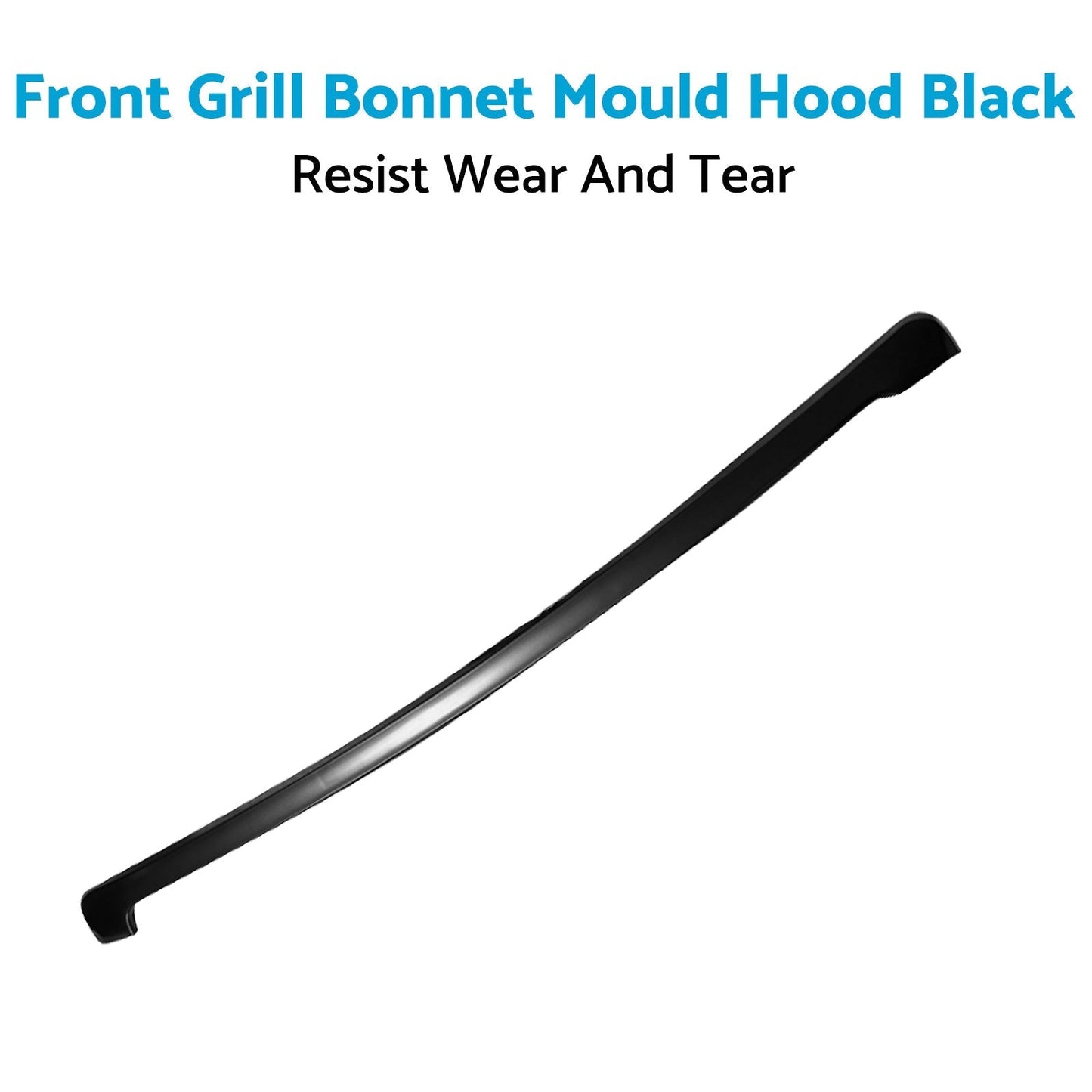 Front Grill Bonnet Mould Hood Black Suitable For Toyota Prado 150 75770 - 60020 - Frazy's Auto Parts