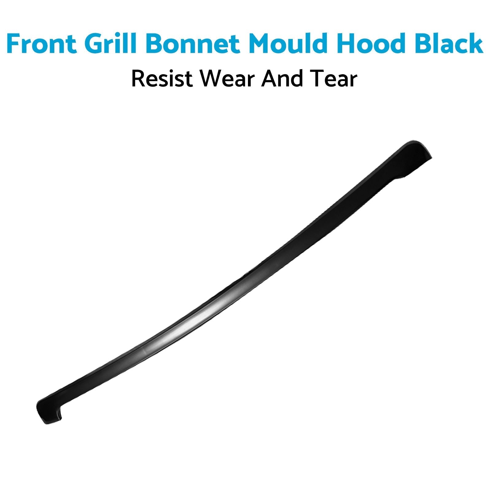 Front Grill Bonnet Mould Hood Black Suitable For Toyota Prado 150 75770 - 60020 - Frazy's Auto Parts