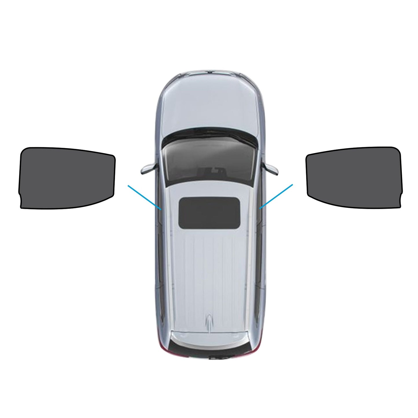 Front Magnetic Sun Shade Mesh Blind Suitable For LDV T60 Ute 2017 - 2024 UVA & UVB Protection - Frazy's Auto Parts
