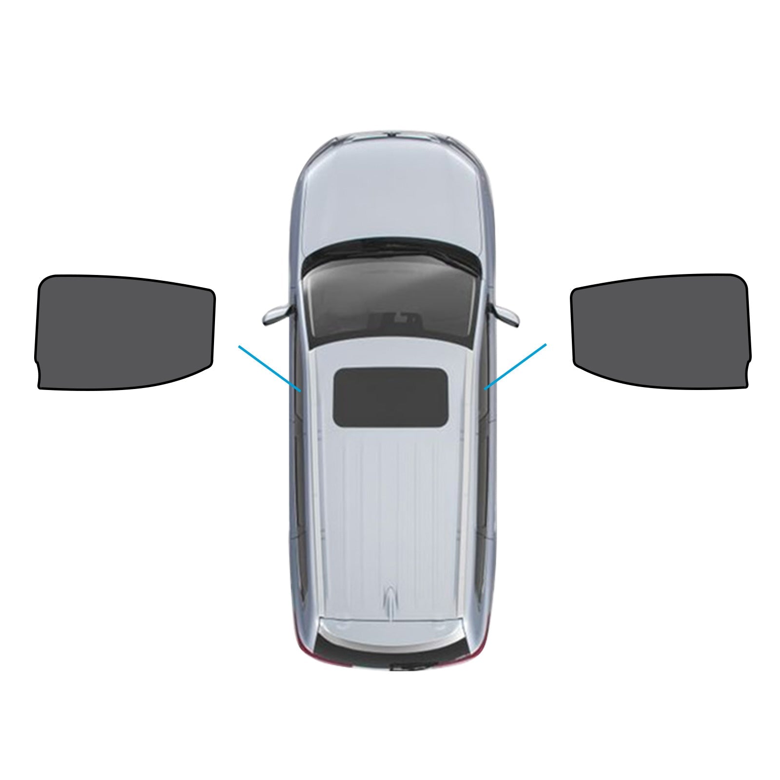 Front Magnetic Sun Shade Mesh Blind Suitable For LDV T60 Ute 2017 - 2024 UVA & UVB Protection - Frazy's Auto Parts