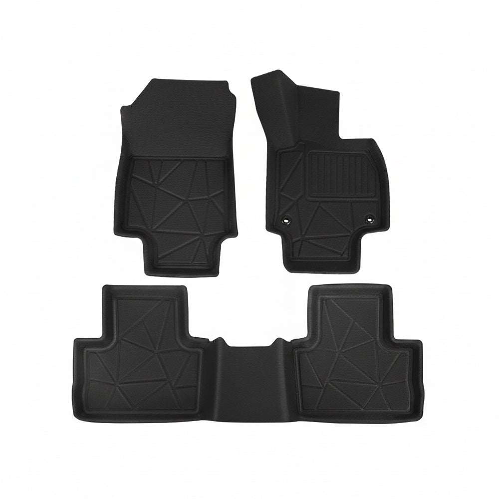 Front & Rear Car Rubber Floor Mats Suitable For Toyota RAV4 2019 - 2022 - Frazy's Auto Parts