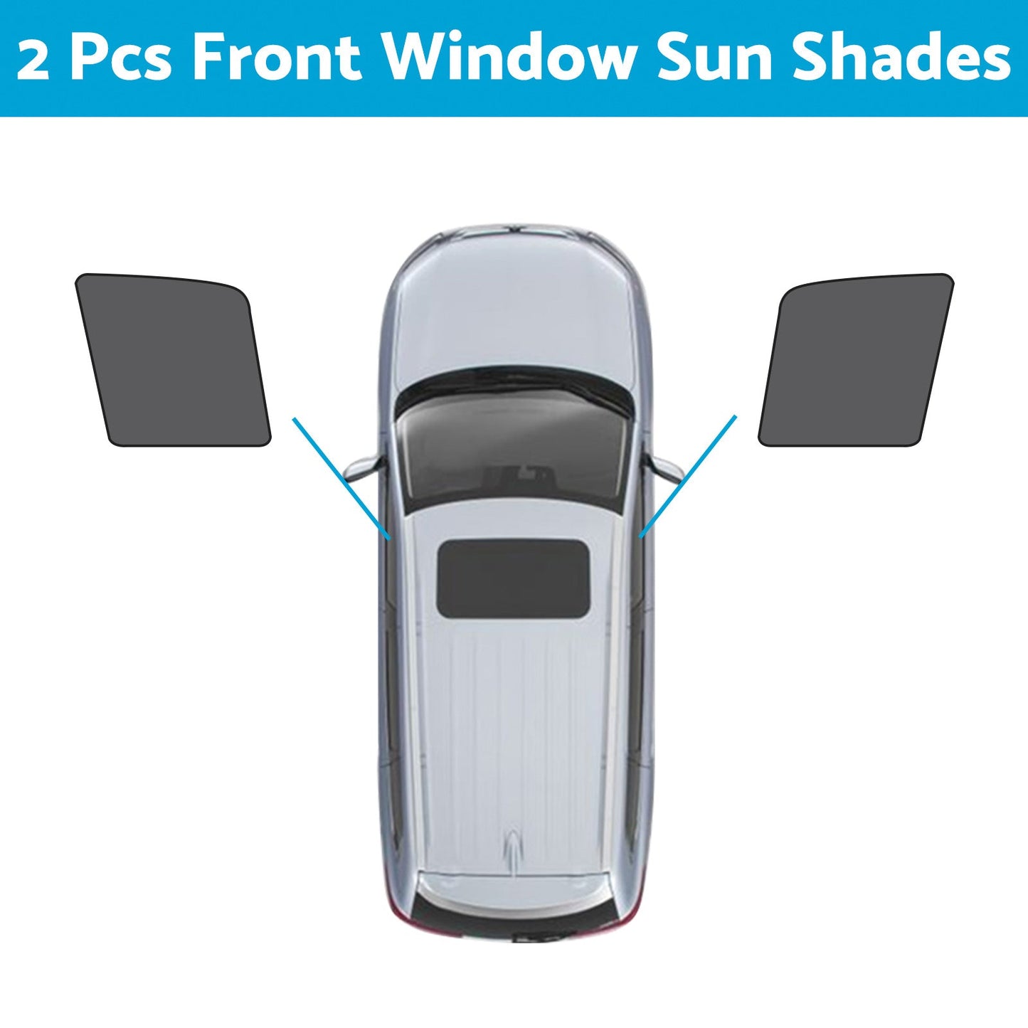 Front Rear Port Window Magnetic Mesh Sun Shade Suitable For Jeep Grand Cherokee - Frazy's Auto Parts