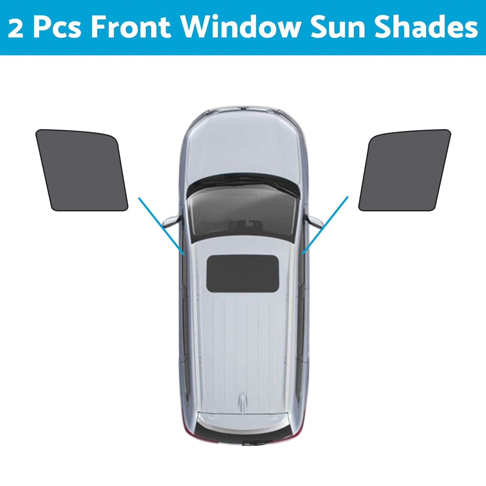 Front Rear Port Window Magnetic Mesh Sun Shade Suitable For Jeep Grand Cherokee - Frazy's Auto Parts