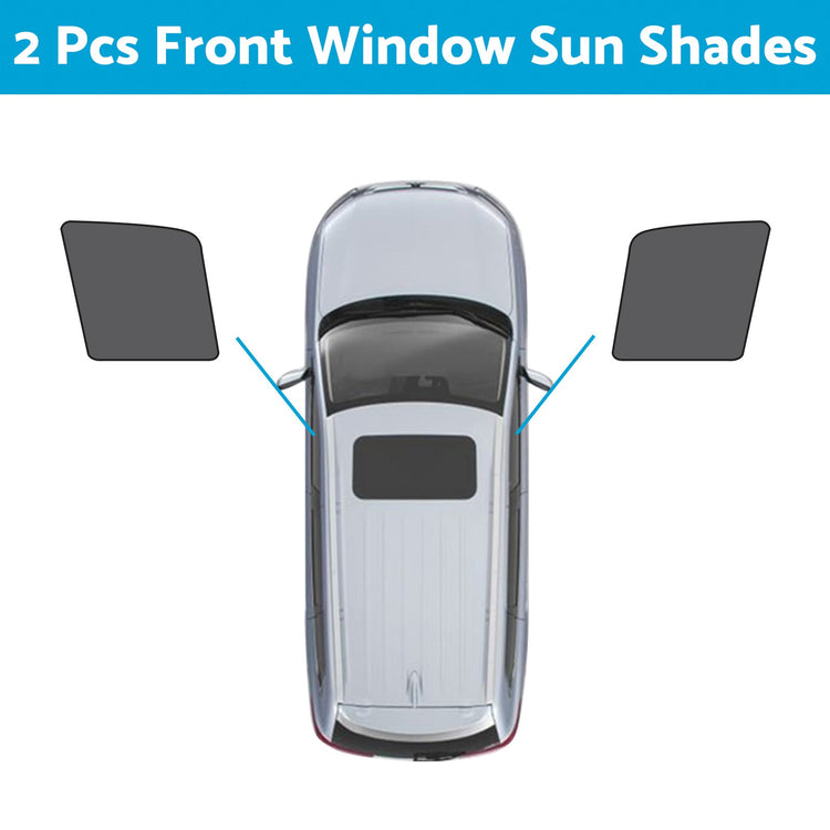 Front Rear Port Window Magnetic Mesh Sun Shade Suitable For Jeep Grand Cherokee - Frazy's Auto Parts