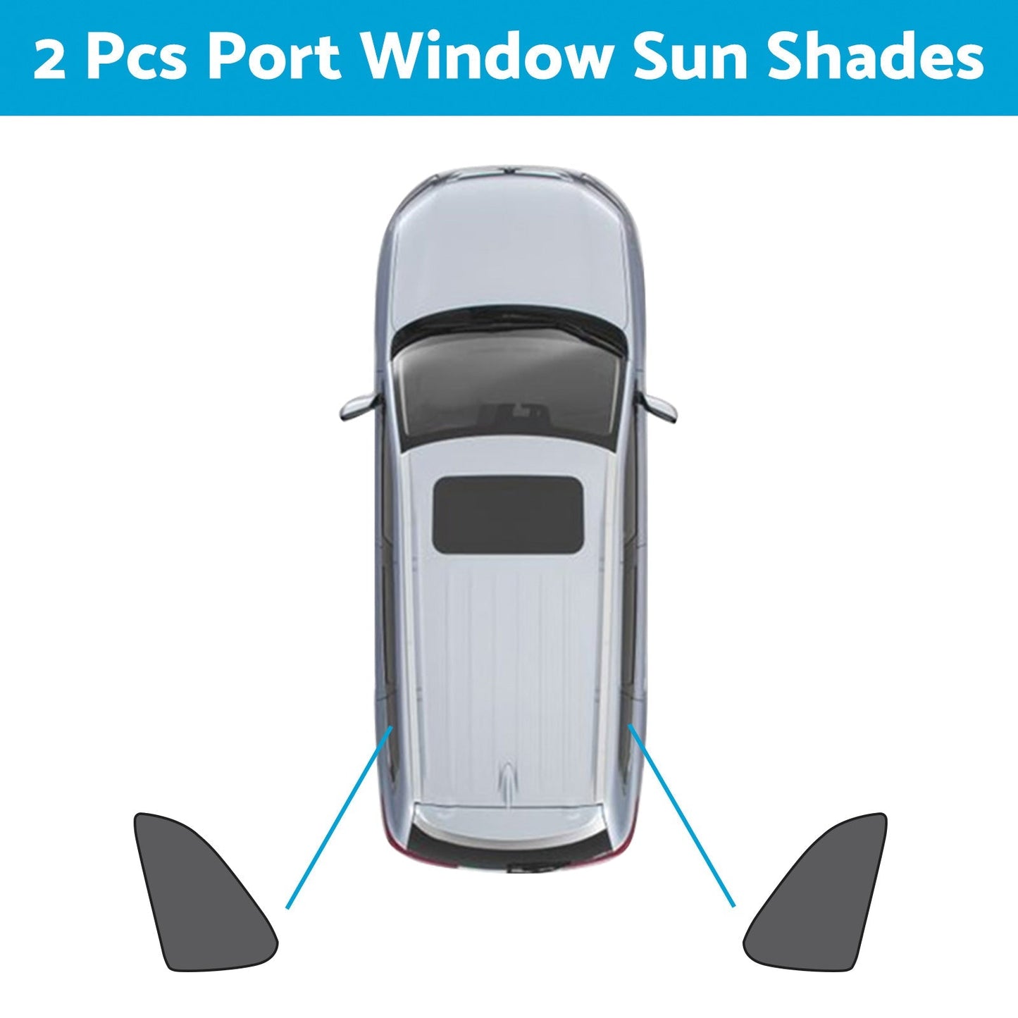 Front Rear Port Window Magnetic Mesh Sun Shade Suitable For Jeep Grand Cherokee - Frazy's Auto Parts