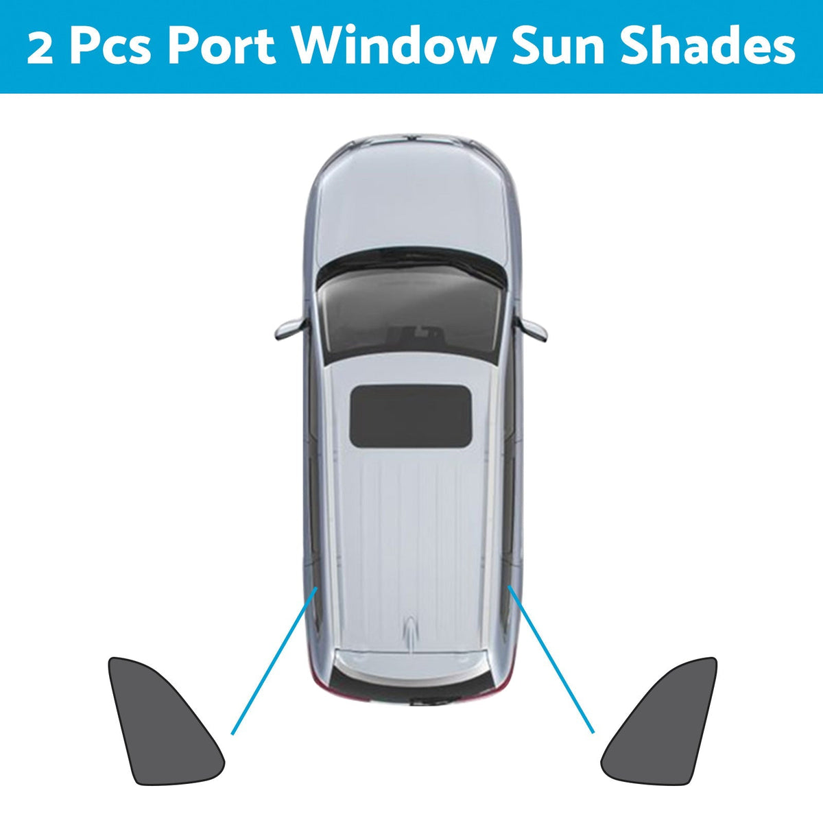 Front Rear Port Window Magnetic Mesh Sun Shade Suitable For Jeep Grand Cherokee - Frazy's Auto Parts