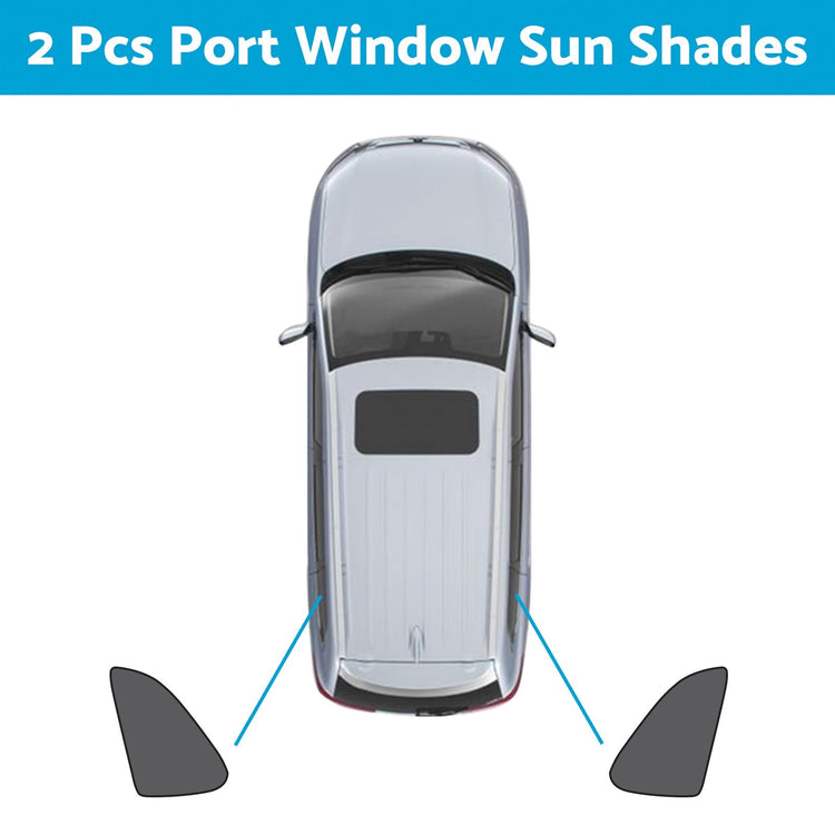 Front Rear Port Window Magnetic Mesh Sun Shade Suitable For Jeep Grand Cherokee - Frazy's Auto Parts