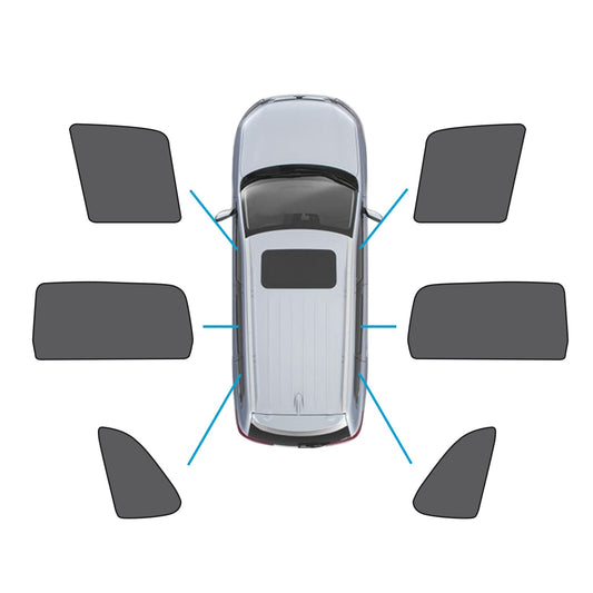 Front Rear Port Window Magnetic Mesh Sun Shade Suitable For Jeep Grand Cherokee - Frazy's Auto Parts