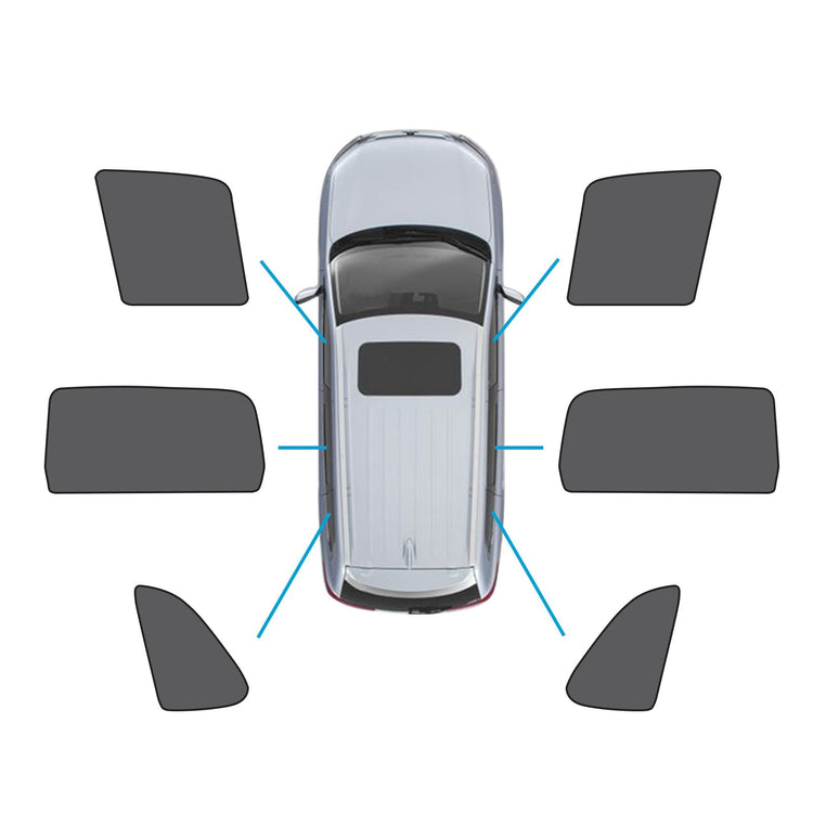 Front Rear Port Window Magnetic Mesh Sun Shade Suitable For Jeep Grand Cherokee - Frazy's Auto Parts