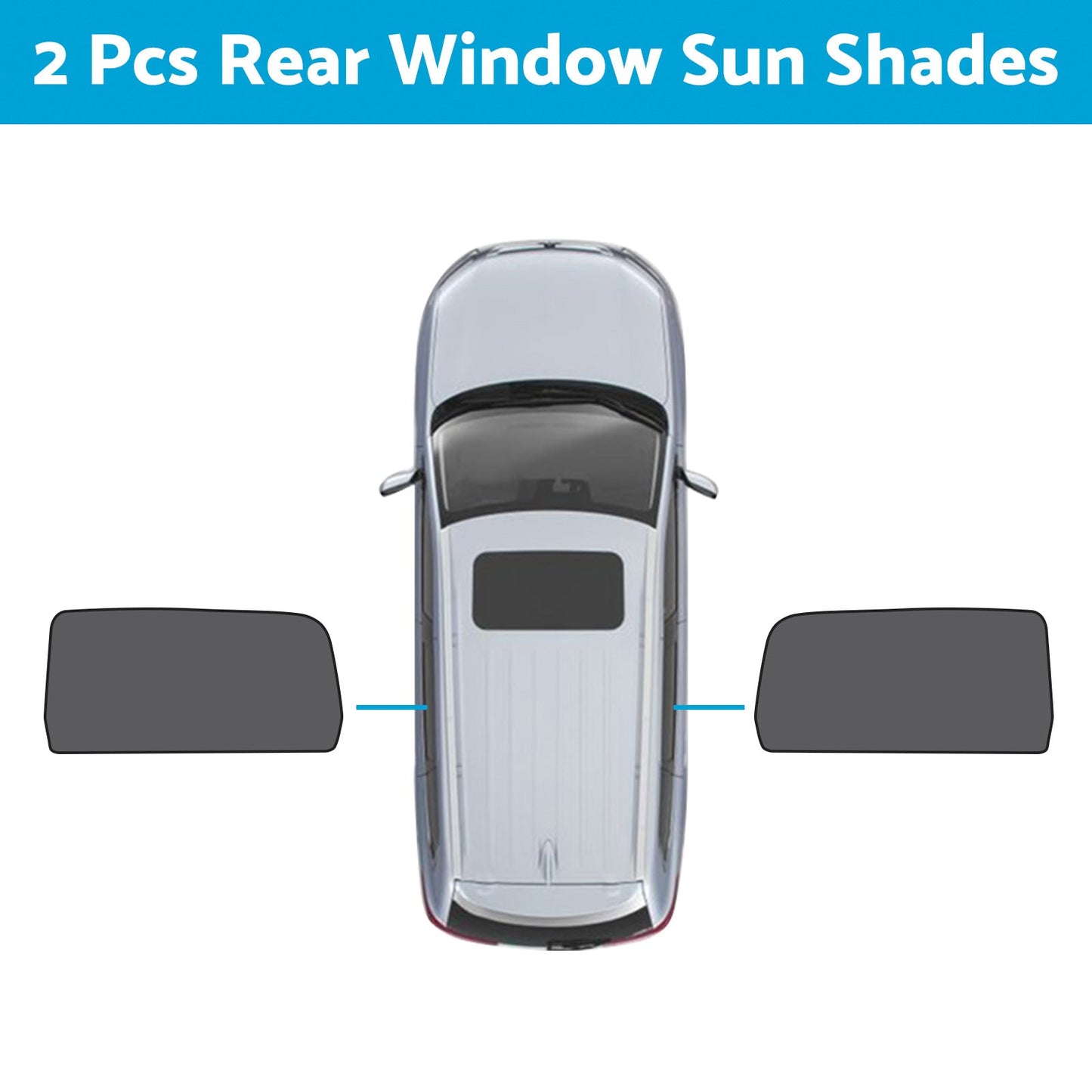 Front Rear Port Window Magnetic Mesh Sun Shade Suitable For Jeep Grand Cherokee - Frazy's Auto Parts