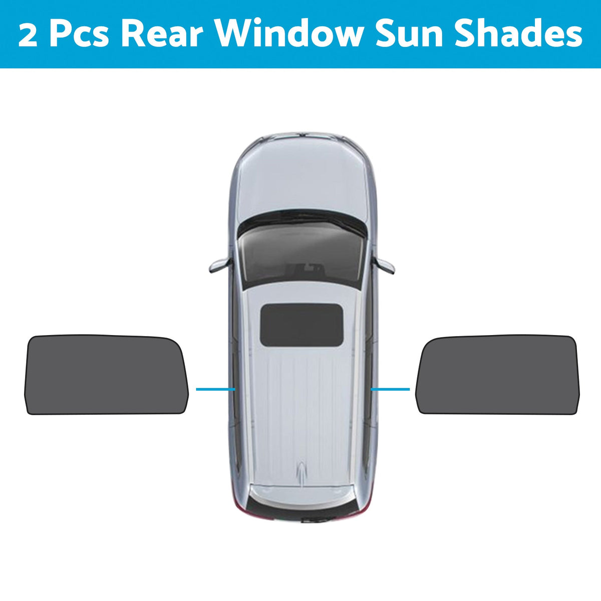 Front Rear Port Window Magnetic Mesh Sun Shade Suitable For Jeep Grand Cherokee - Frazy's Auto Parts