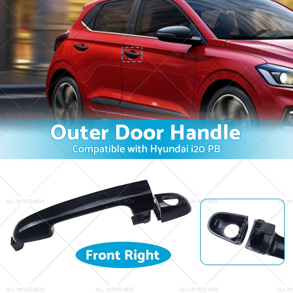 Front Right Exterior Outer Door Handle Suitable for Hyundai i20 PB 2009 - 2015 - Frazy's Auto Parts
