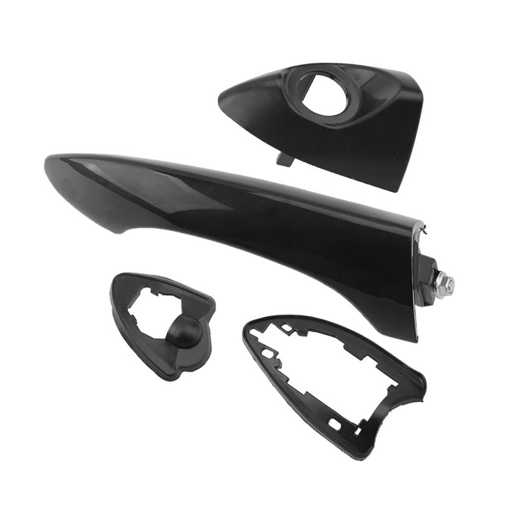 Front Right Outer Door Handle Bright Black Suitable For BMW X5 E53 2000 - 2006 - Frazy's Auto Parts