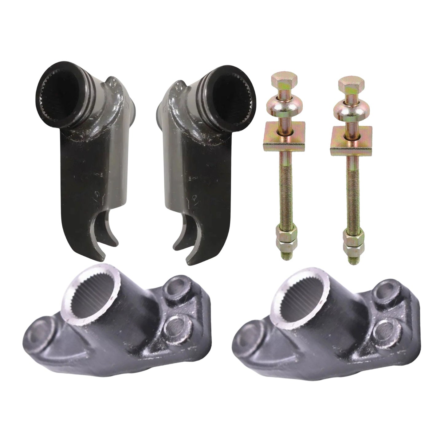 Front Torsion Bar Bracket & Bolt Set Suitable For Nissan Navara D22 4WD 1997 - 2002 - Frazy's Auto Parts