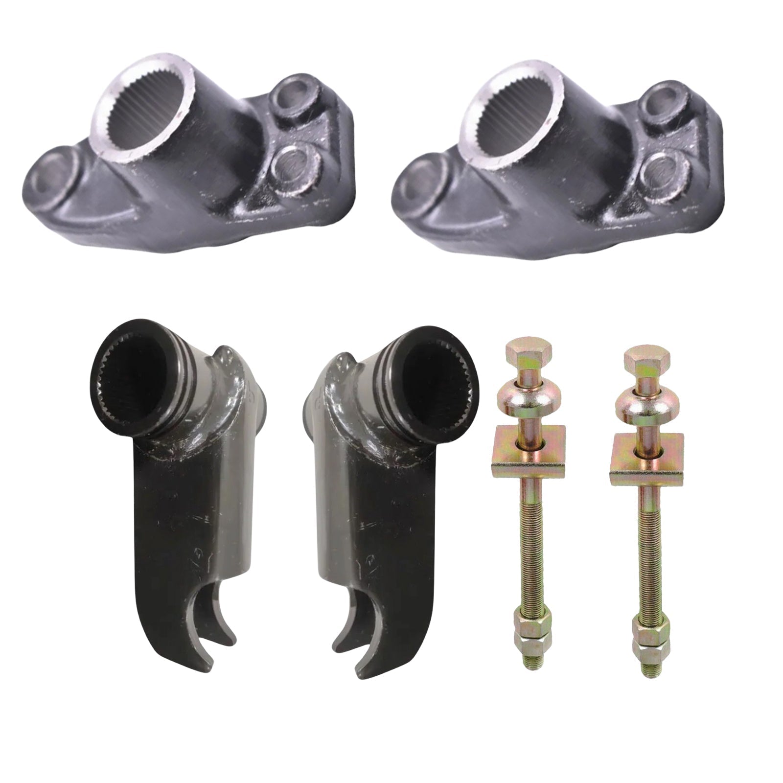 Front Torsion Bar Bracket & Bolt Set Suitable For Nissan Navara D22 4WD 1997 - 2002 - Frazy's Auto Parts