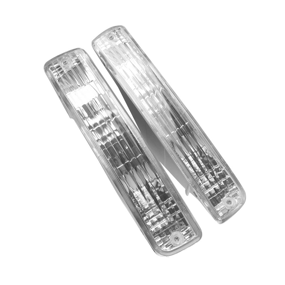 Front Turn Signal Indicators Bumper Light Suitable For Toyota Land Cruiser HZJ80 - Frazy's Auto Parts