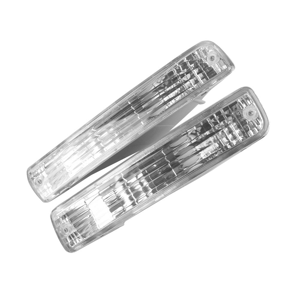 Front Turn Signal Indicators Bumper Light Suitable For Toyota Land Cruiser HZJ80 - Frazy's Auto Parts